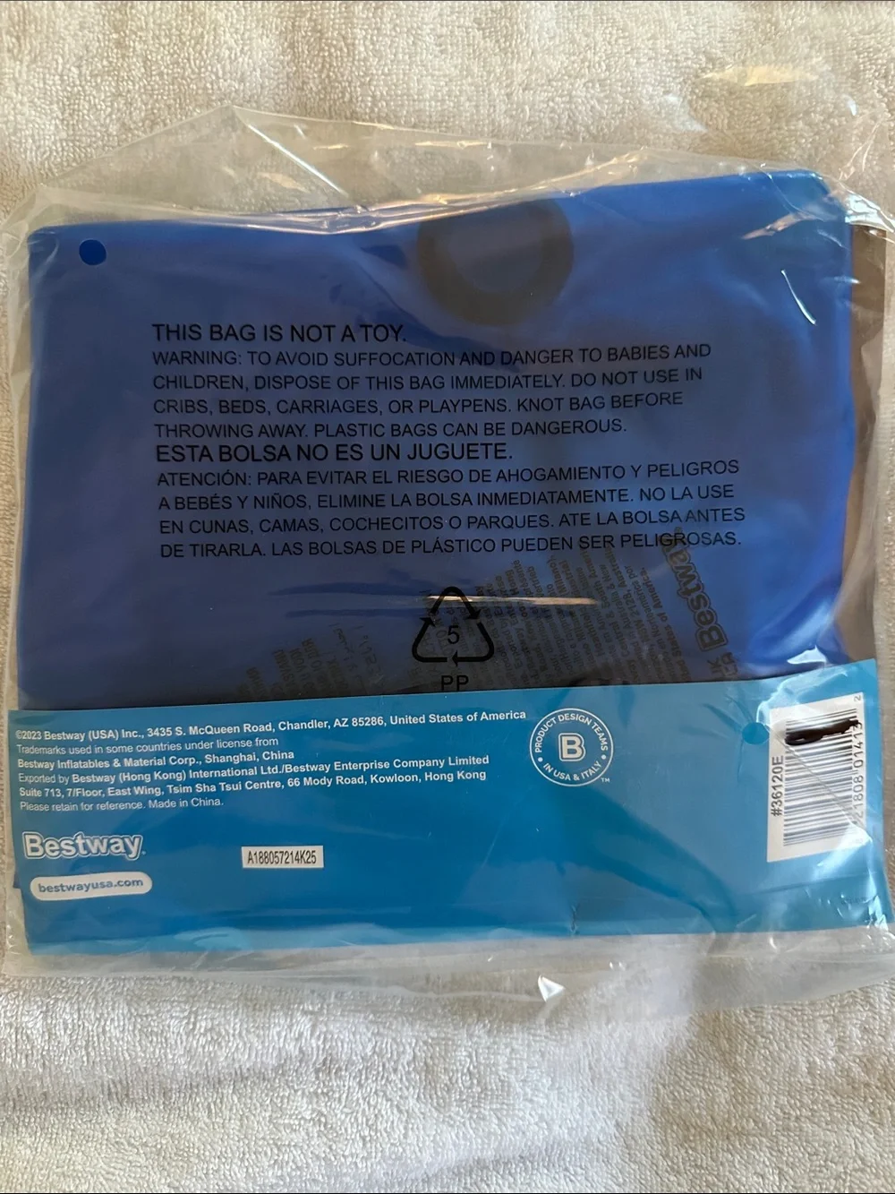 H2O GO! Kids Blue Summer Swim Tube